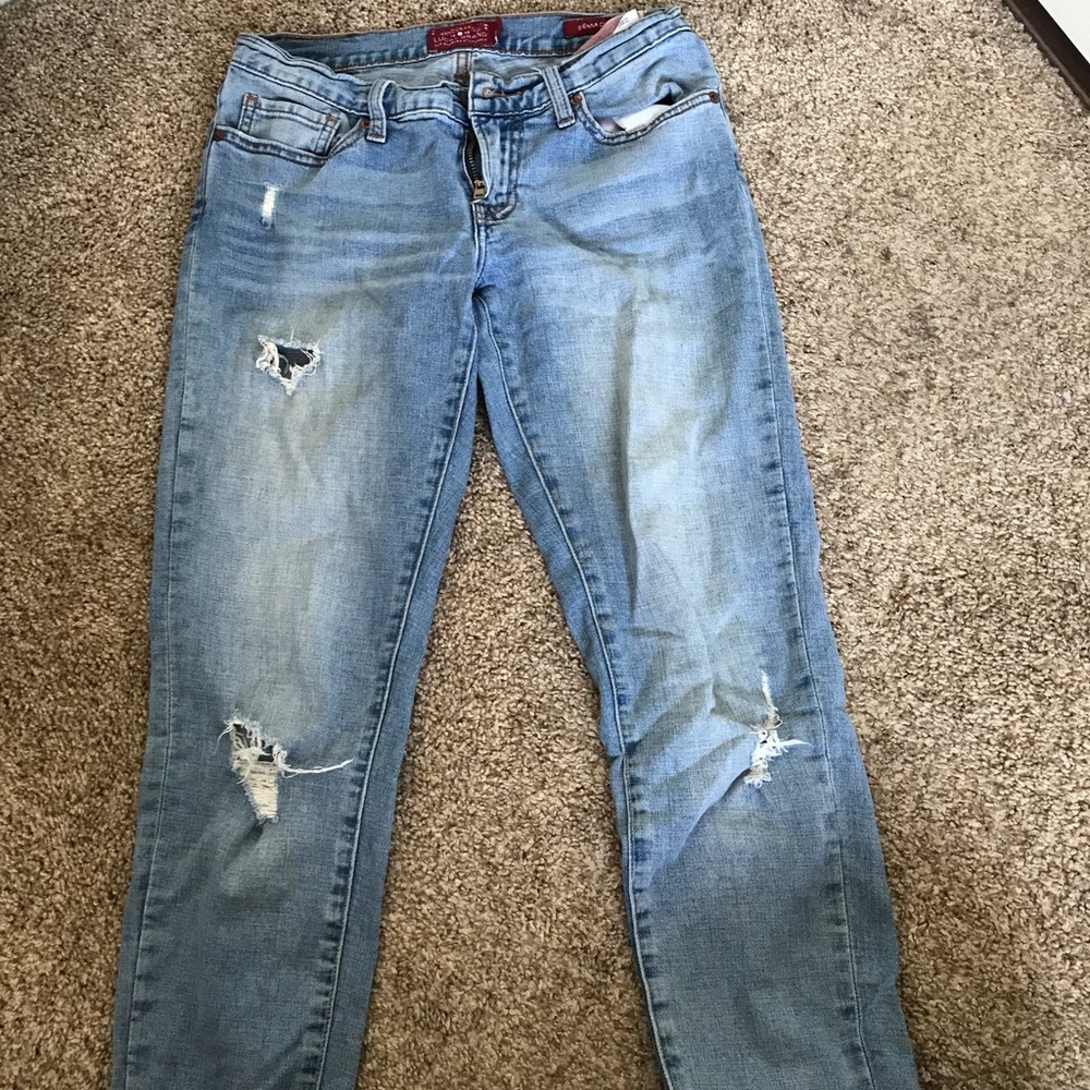 Lucky Brand boyfriend jeans